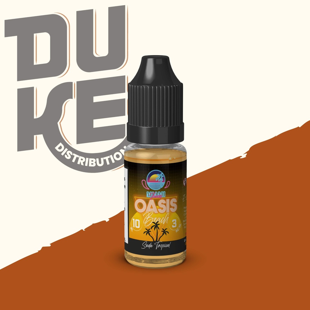 MIAMI JUICE - OASIS BEACH 10ML (boîte de 6)