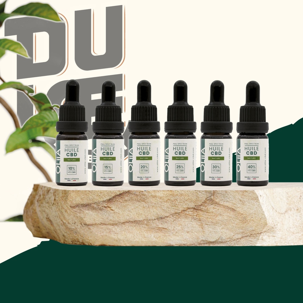 Huile CBD Full Spectrum 20% +1CBG