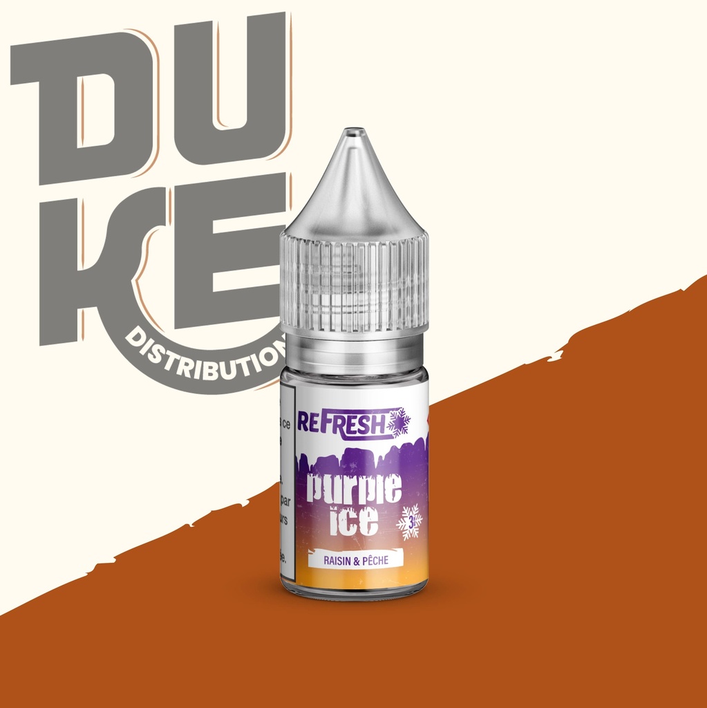REFRESH - PURPLE ICE 10ML (boîte de 10)