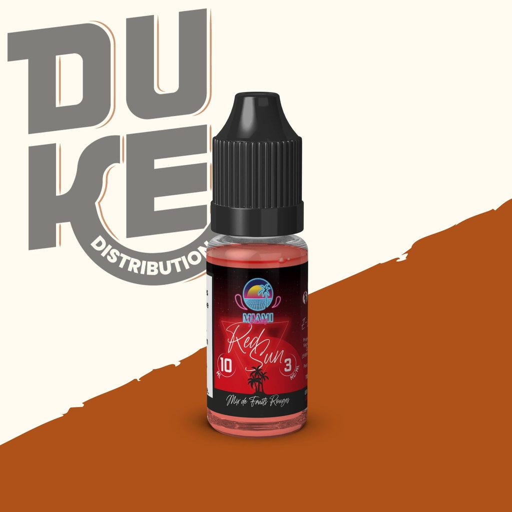 MIAMI JUICE - RED SUN 10ML (boîte de 6)