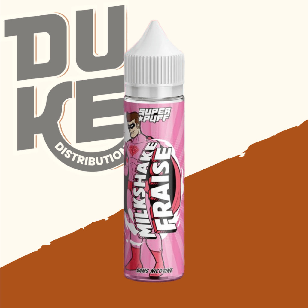 Super Puff - Milkshake Fraise - 50ML