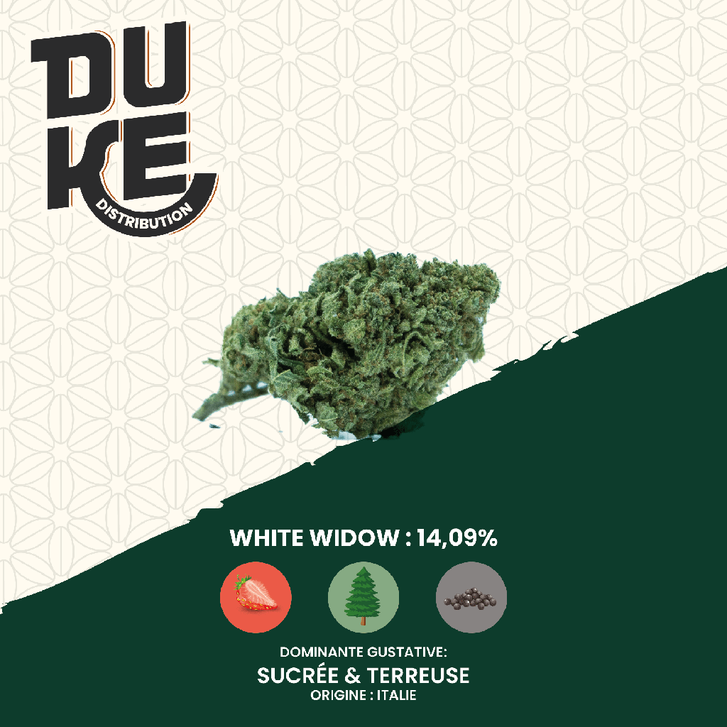 Fleur WHITE WIDOW - CBD