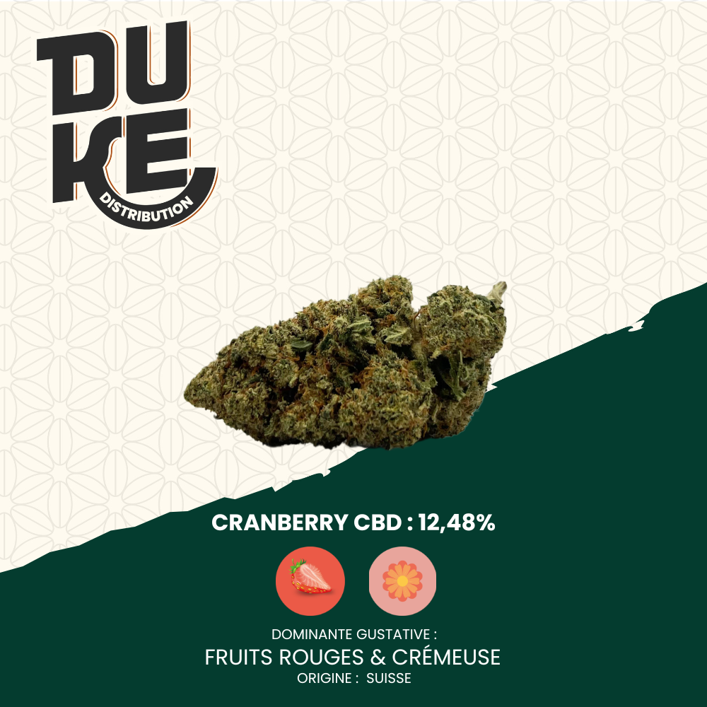 Fleur CRANBERRY - CBD