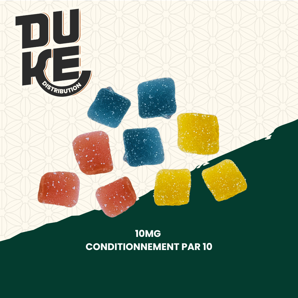 GUMMIES CBD 10mg - DELTA9 <0.3% (par 10)