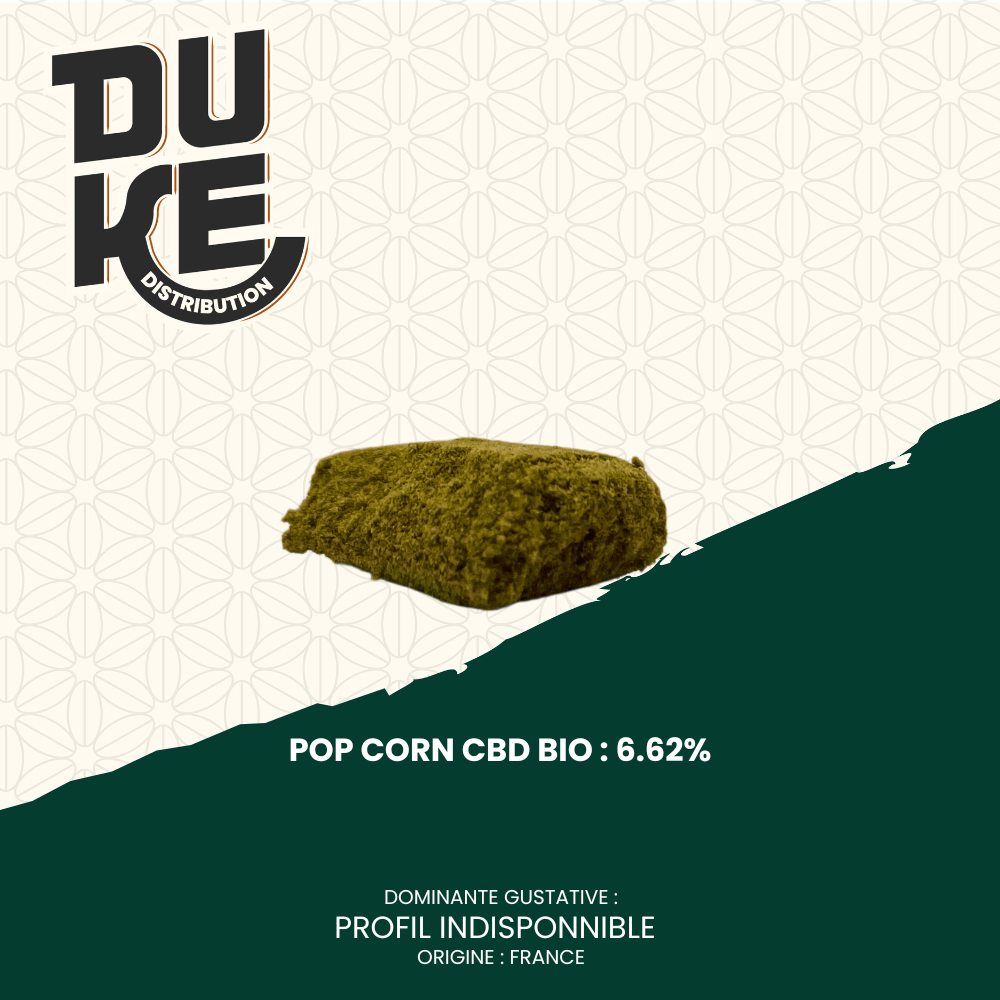 Résine POP CORN - CBD