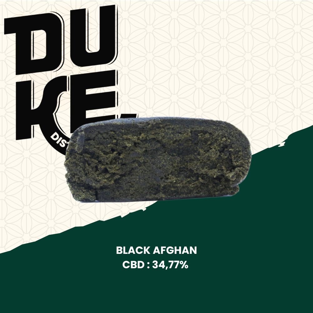 Résine Black Afghan CBD