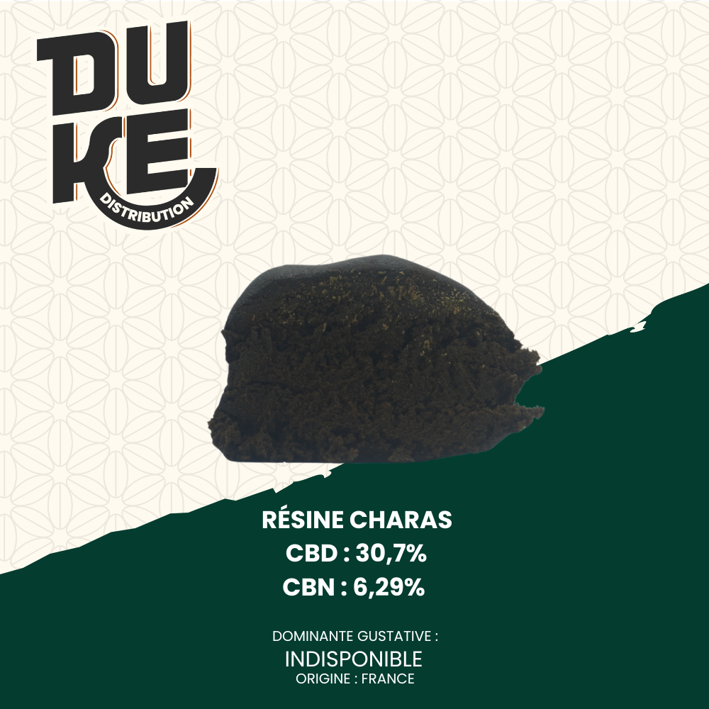 Résine CHARAS - CBD