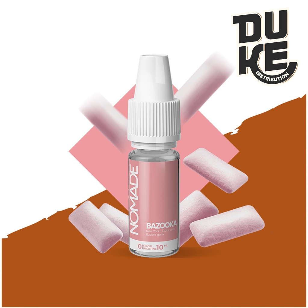 BAZOOKA - NOMADE - 10ML (boîte de 6)