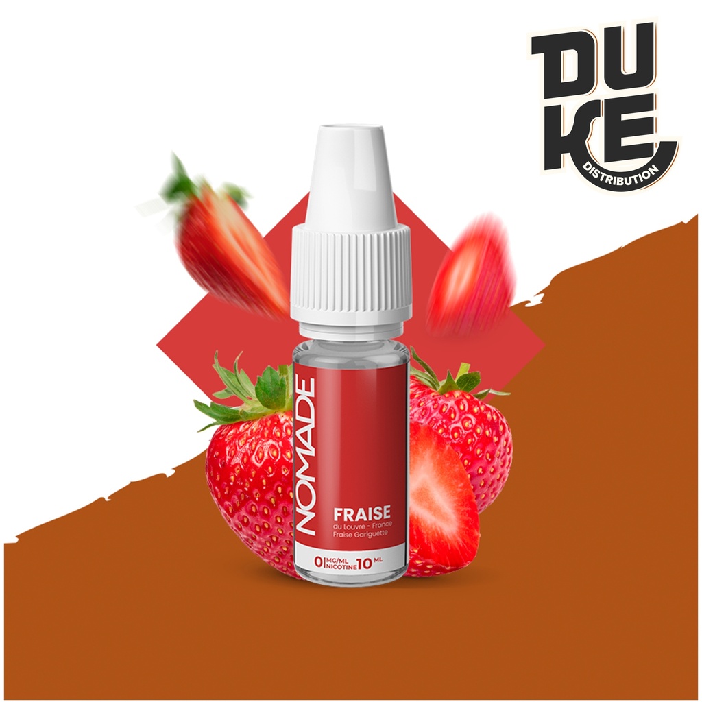 FRAISE - NOMADE - 10ML (boîte de 6)