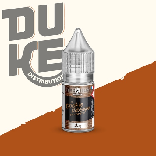 ATELIER GOURMAND - COOKIE CLASSIQUE CAFE CARAMEL 10ML (boîte de 10)