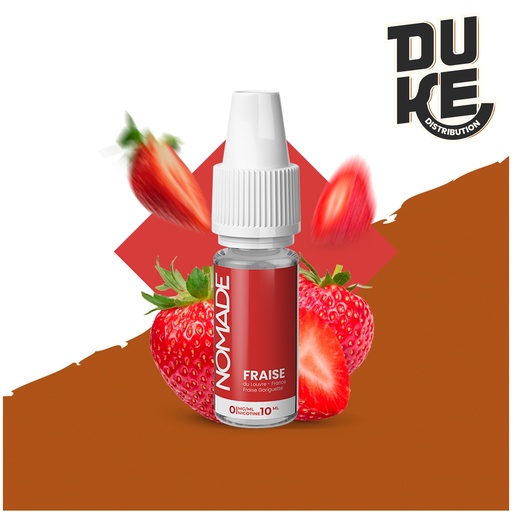 FRAISE - NOMADE - 10ML (boîte de 6)