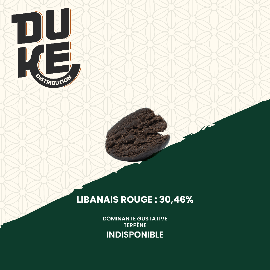 Résine LIBANAIS ROUGE - CBD