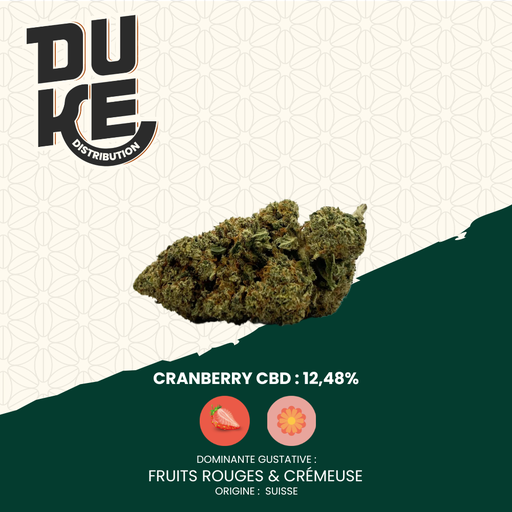 Fleur CRANBERRY - CBD